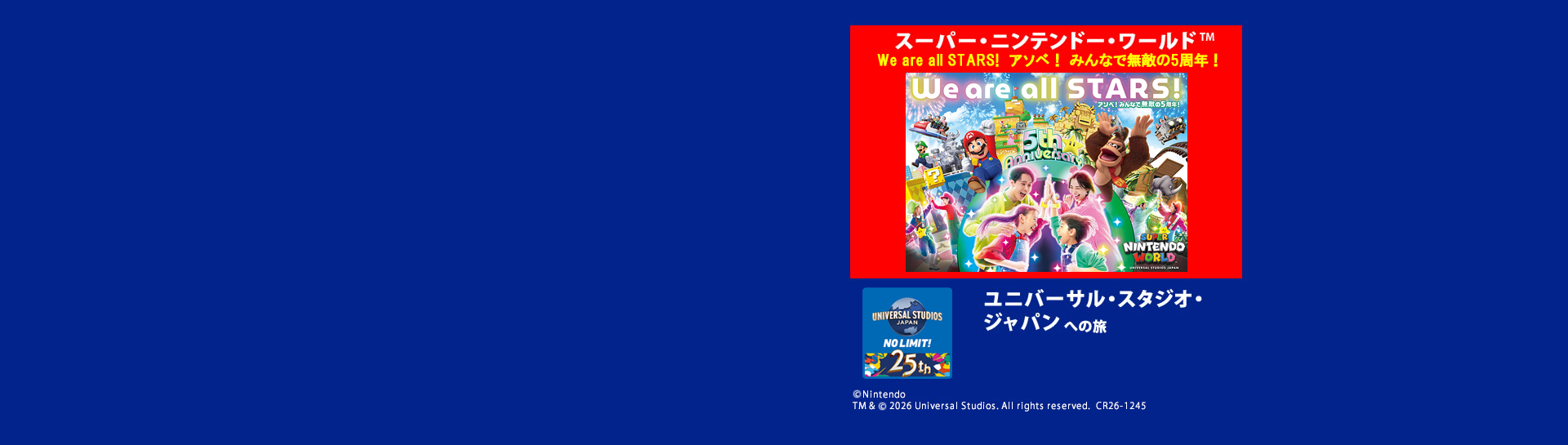 USJ25周年