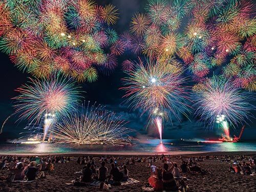 姉妹ランデブー！海上から臨む熊野大花火と西日本周遊 14日間