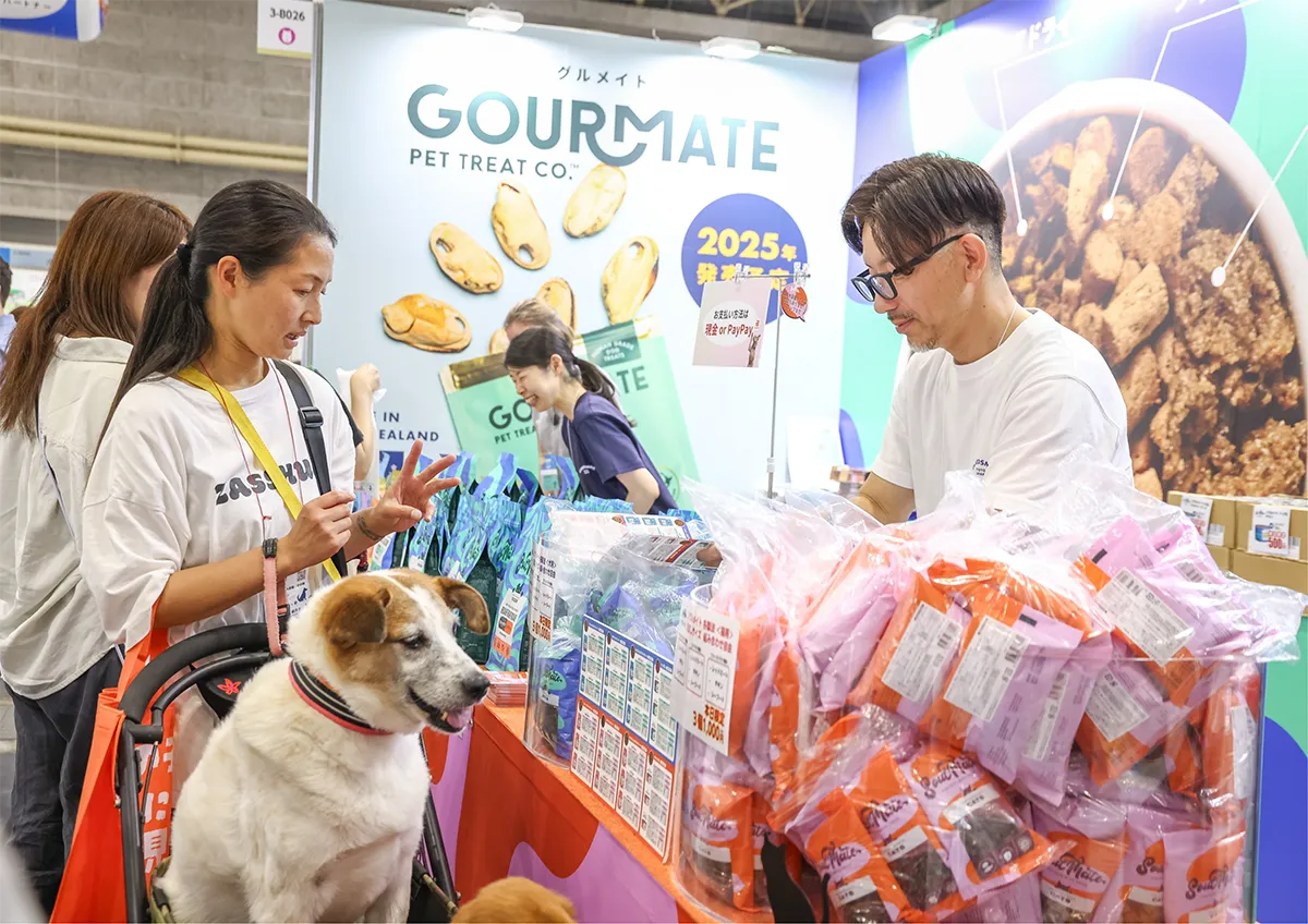 インターペット大阪のイベントの様子