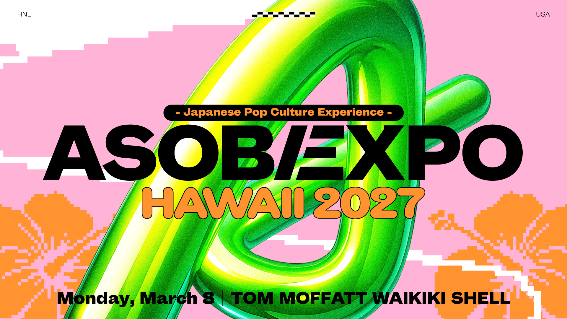 ASOBIEXPO HAWAII 2027 イベントチケット付きJTBオフィシャルツアー 2次募集
