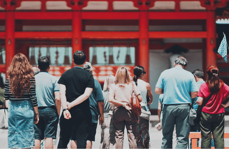 インバウンド（訪日外国人）のイメージ