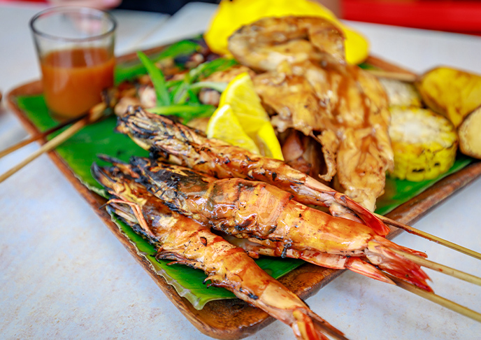 シーフードバーベキュー