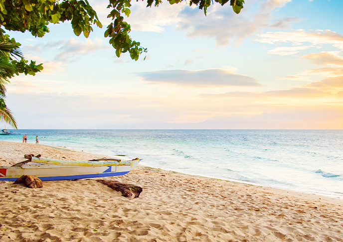 セブ島のビーチ
