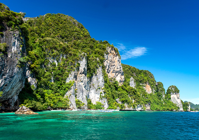 プーケット島の奇岩