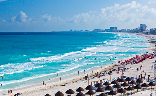 カリブ海のビーチ