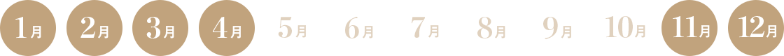 カンクンのベストシーズンカレンダー