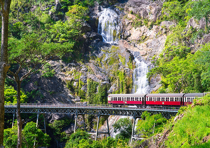 キュランダの高原列車