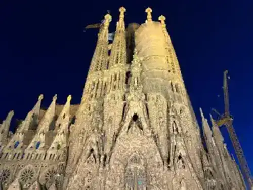 バルセロナの夜景