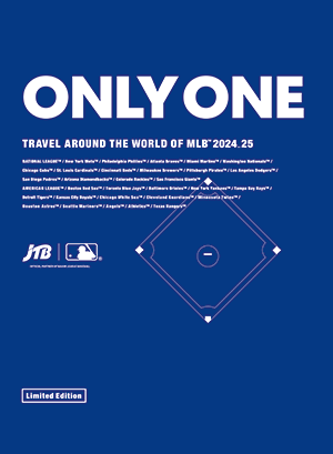 「ONLY ONE TRAVEL AROUND THE WORLD OF MLB™ 2024-25」冊子