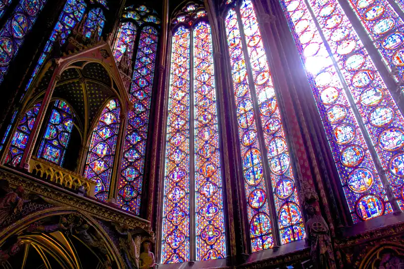 サント・シャペルのステンドグラス