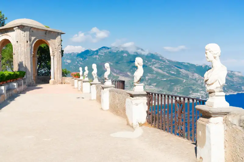 アマルフィ海岸にある小さな町ラヴェッロ