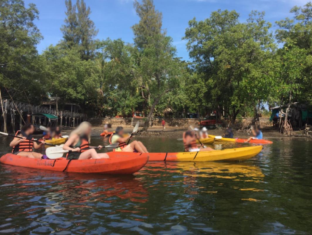 シーカヤックツアー＠アオ・ターレーン（昼食、日本語ガイド付き）