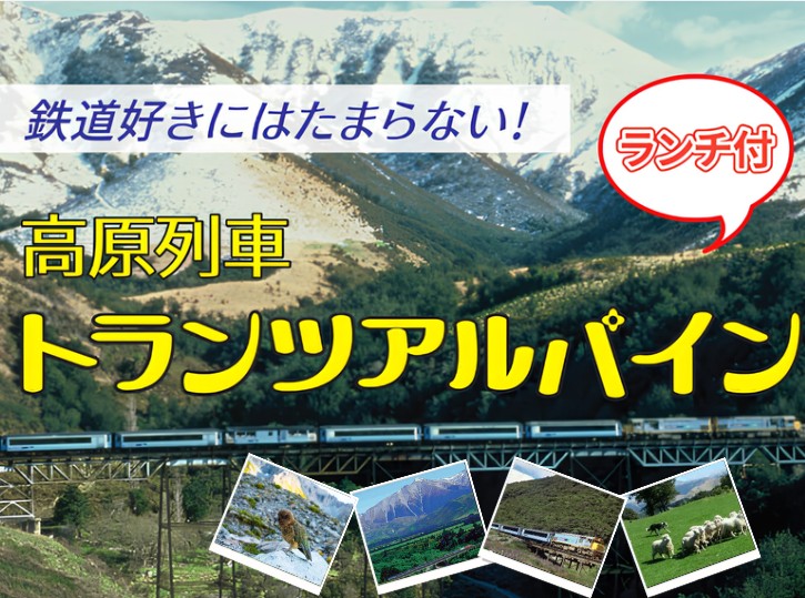 鉄道好きにはたまらない！トランツアルパイン1日観光（英語ガイド付き）