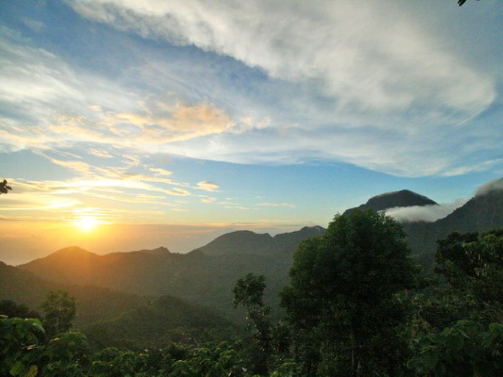 ラハンガン スイートからのサンセット