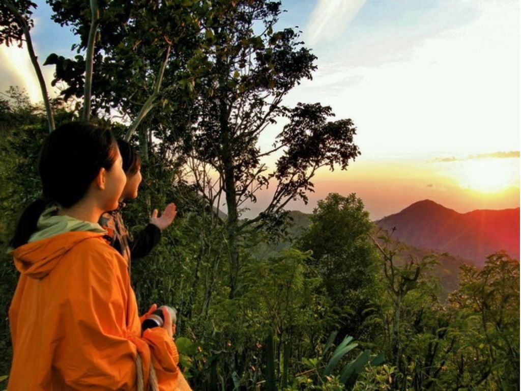 ラハンガン スイートからのサンセット