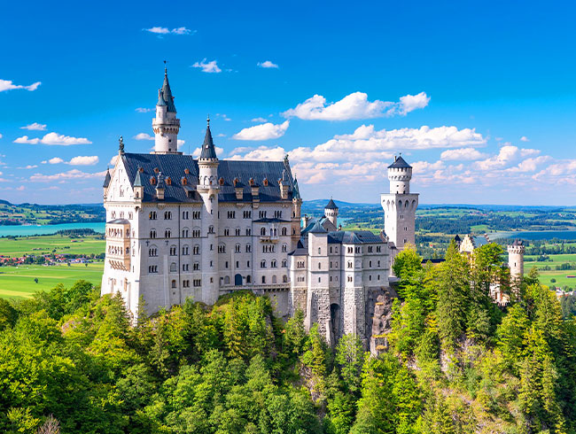 【世界遺産】白亜の名城「ノイシュバンシュタイン城」入場＆アルプ湖散策