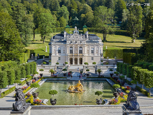 リンダーホーフ城  外観