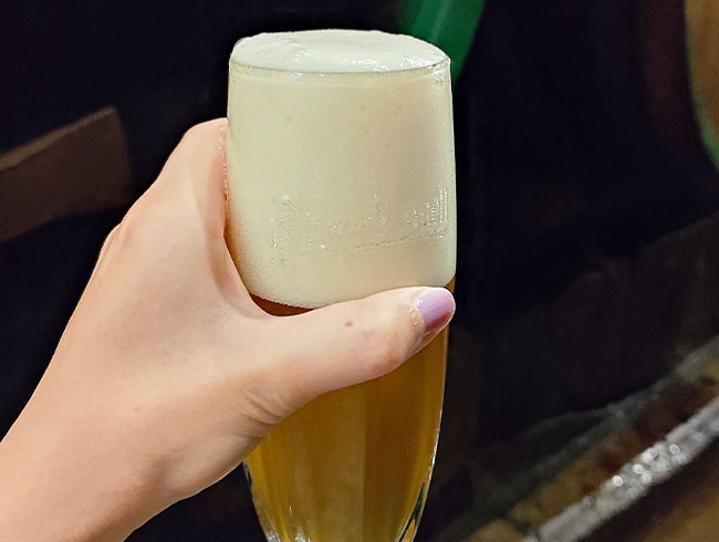 出来立てビールの試飲付き、ピルスナービール醸造所を訪問!