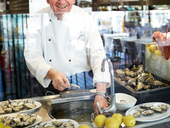 カジュアルながら上質なサービス