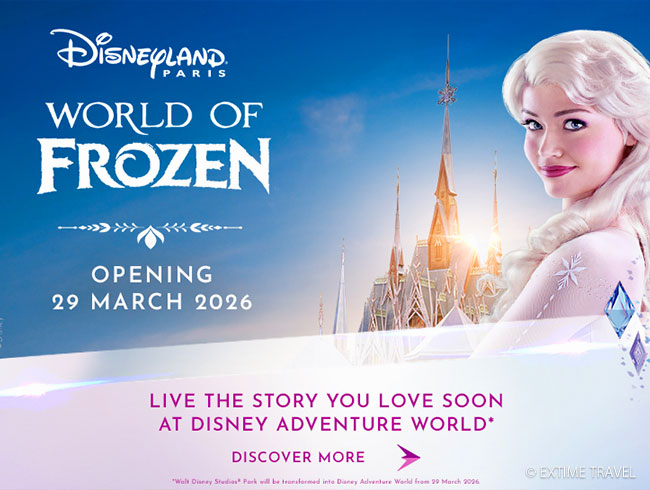 パリ  ディズニーランド･パーク®  アドベンチャー・ワールド®