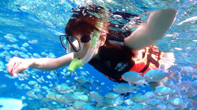 シュノーケリング