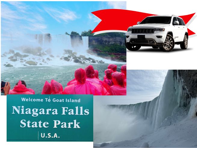 【専用車催行】ニューヨーク発ナイアガラ1日観光～往復航空機利用で便利！～　　