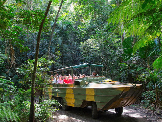 アーミーダック（Army Duck）ジャングルツアー