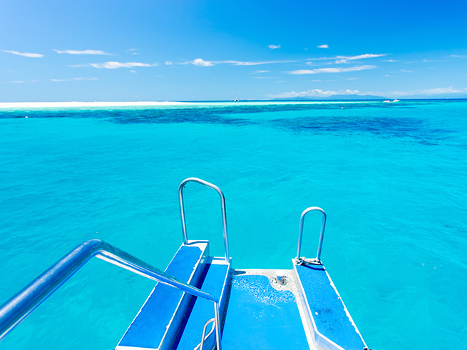 のんびりリゾート気分