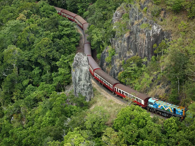 【キュランダ鉄道で行く熱帯雨林の村】世界遺産をまるっと1日満喫！デラックスコース イメージ