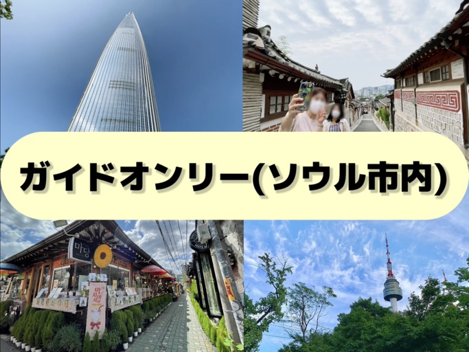 ソウル発日本語ガイドオンリー（ソウル市内）  