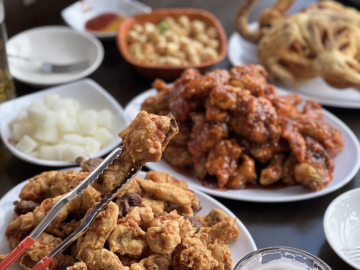 水原チキン通り（チキン+ビール）