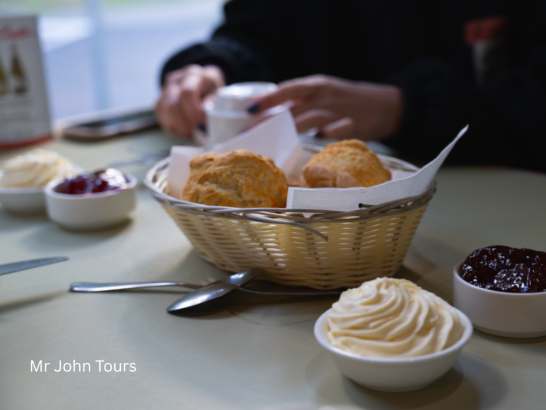 美味しいモーニングティ付き♪