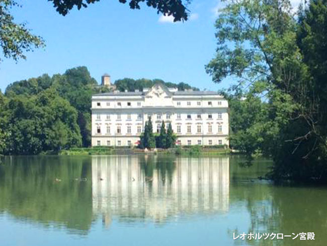 ザルツブルクをミニバスにて観光。ザルツブルグの市内・郊外の見どころを凝縮！