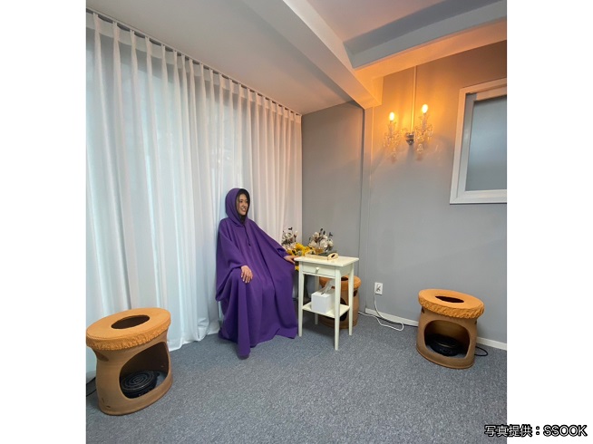 薬草ピーリング+よもぎ蒸し30分