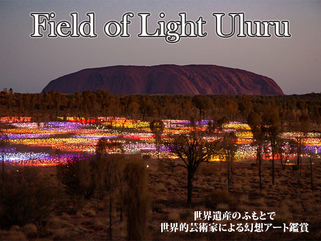【フィールドオブライト】ウルル・サンライズ体験（英語ガイド）