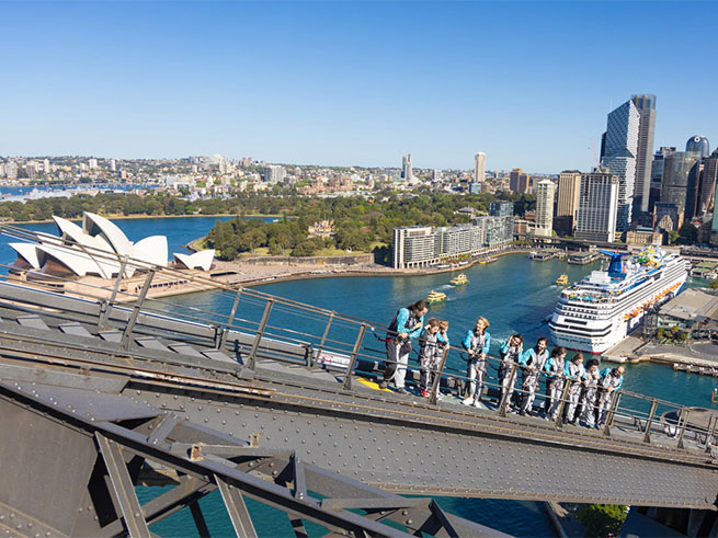 【ブリッジクライム・サミットデイ】一生に一度は体験したい!ハーバーブリッジ登頂ツアー