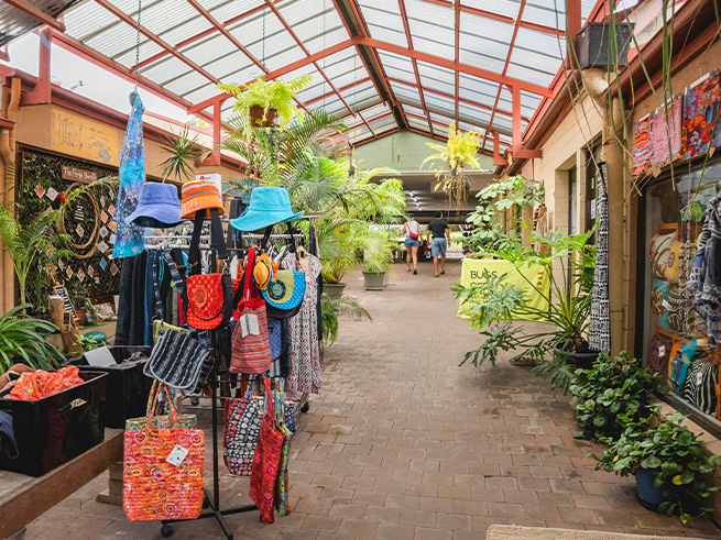 キュランダ村での自由時間がたっぷり！