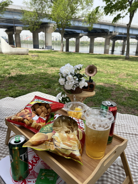 手ぶらで楽しむ、漢江ピクニック🌊のご紹介🌸
