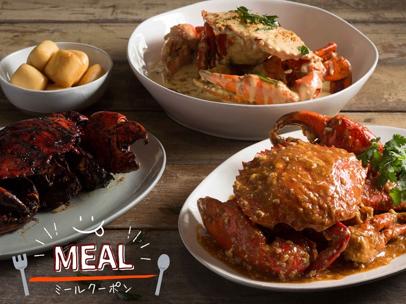 ミールクーポン【S$120】パームビーチ・シーフード・レストラン（Palm Beach Seafood Restaurant）食事券&事前予約サービス