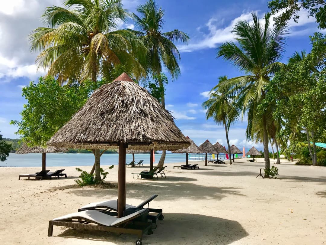 バディアン アイランド ウェルネス リゾート  プランべートビーチ