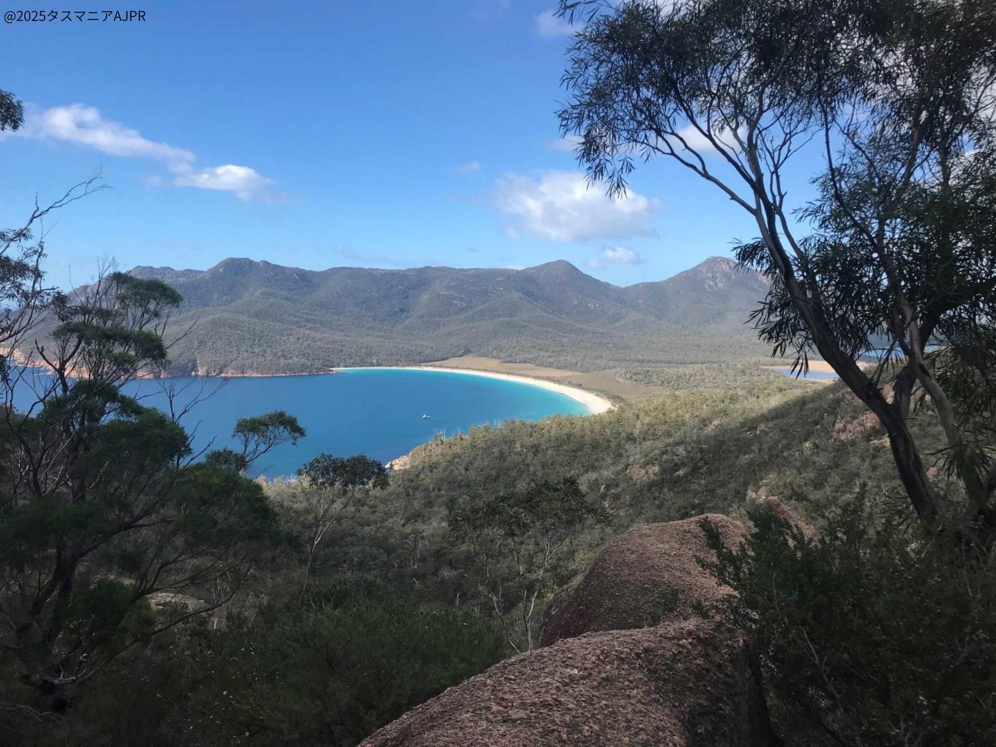 フレシネ国立公園とタスマニアの美しい村ロス（日帰り日本語ツアー）
