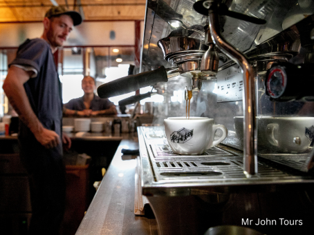 メルボルンと言えば、コーヒー☕