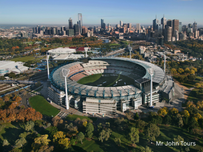 メルボルン、市内観光