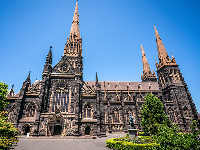 【日本語ガイド】メルボルン市内観光＆ブライトンビーチボックスツアー 少人数制 ＜MR JOHN TOURS＞