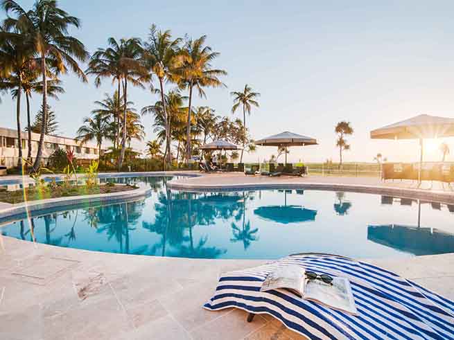 TANGALOOMA ISLAND RESORTの施設利用可能！（プール、バー、レストラン等）