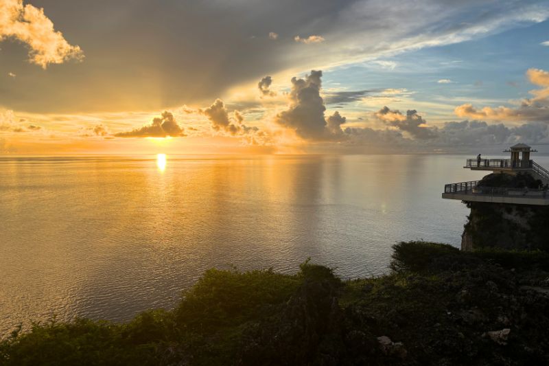 ゆうやけテラスからみた恋人岬（イメージ）