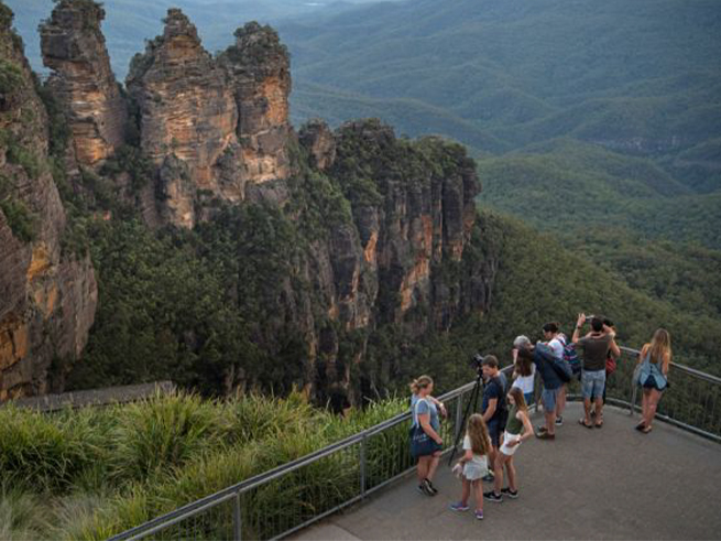 世界遺産ブルーマウンテンズの大自然を満喫