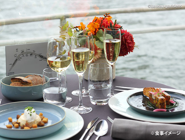 大好評！季節の食材をふんだんに使ったシェフおすすめのフランス料理