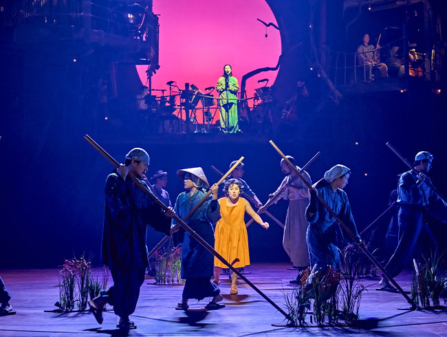 観劇前のお時間をゆったりと	