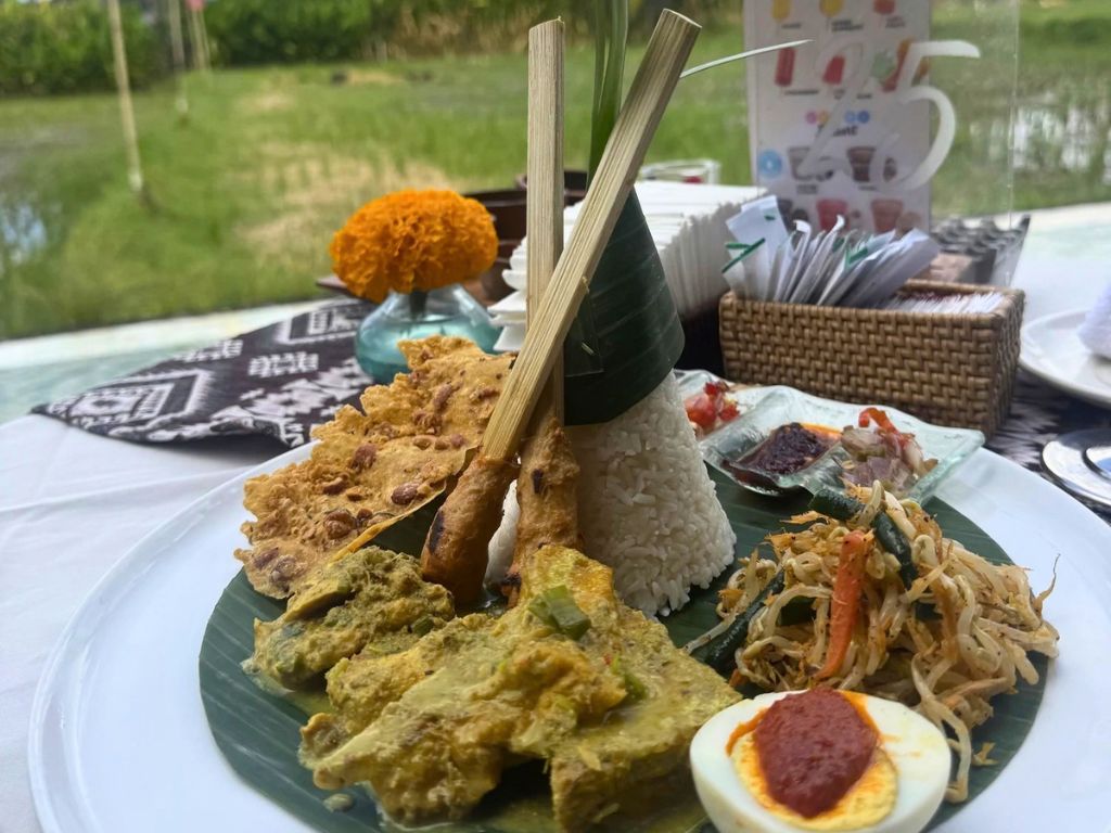 インドネシア料理セットメニュー一例